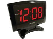 WESTCLOX 70028 1.8 Plasma LED Alarm Clock