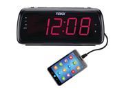 Naxa Large 1.8 Led Alarm Clock With USB Charge PortNAXNRC180