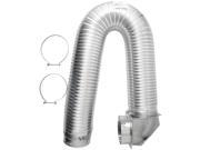 BUILDERS BEST 111718 4 x 8ft UL Transition Duct Single Elbow Kit