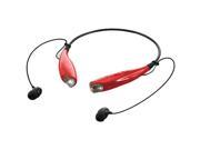 ILIVE iAEB25R Bluetooth R Neckband Earbuds Red