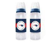 NFL New England Patriots Baby Fanatic 2 Pack of Bottles New 011446