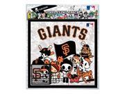 MLB San Francisco Giants Tokidoki 4 Pack Vinyl Clings 338054