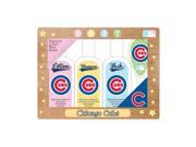 MLB Chicago Cubs Baby Gift Set 7.25 x 5.75 1.5 Inch White 052970