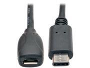 TRIPP LITE U040 06N MIC F C Male to B Female Micro USB 2.0 Cable 6