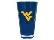 West Virginia Mountaineers 20 oz Insulated Plastic Pint Glass by Boelter Brands