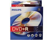 PHILIPS DR4S6B10B 17 4.7GB 16x DVD Rs 10 ct Peggable Box