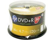HP DR16WJH050CB 4.7GB DVD Rs 50 ct Printable Spindle