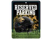 Jacksonville Jaguars Metal Parking Sign