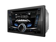 POWER ACOUSTIK PCD 52B Double DIN In Dash CD MP3 AM FM Receiver with Bluetooth USB Playback