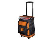 Clemson Tigers Official NCAA 16 Rolling Insulated Tailgate Cooler by Logo