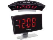 WESTCLOX 71018 Curved Screen Large Readout Alarm Clock