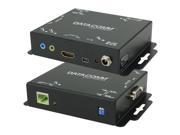 Datacomm Electronics 46 0330 Rs Hdbaset tm Hdmi r Extender With Rs 232 Port 13.10in. x 8.10in. x 3.70in.