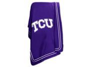TCU Horned Frogs Official NCAA 50 x60 Fleece Throw Blanket by Logo