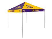 LSU Tigers Official NCAA 49 x9 x9 Checkerboard Tailgate Tent by Logo 162421
