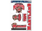 Maryland Terrapins Official NCAA 11 x17 Car Window Cling Decal by Wincraft