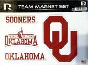 Oklahoma Sooners Team Magnet Set