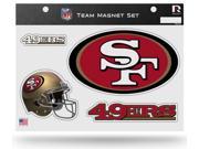 San Francisco 49ers Team Magnet Set