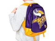 Minnesota Vikings Official NFL 18 x13 x6 Backpack by Forever Collectibles