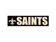 New Orleans Saints Official NFL 12 x3 Bumper Sticker by Wincraft