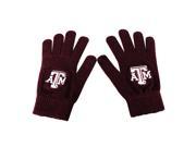 Texas A M Aggies Official NCAA One Size Knit Glove Team Logo by Top of the World 024862