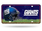 New York Giants Metal License Plate