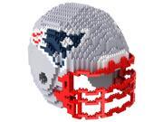 New England Patriots 3D NFL BRXLZ Bricks Puzzle Team Helmet