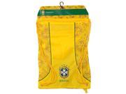Brazil Soccer Official Yellow Sackpack Drawstring Backpack S0S01 L