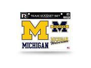Michigan Wolverines Team Magnet Set