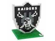Oakland Raiders 3D NFL BRXLZ Bricks Puzzle Team Logo