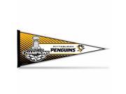 Pittsburgh Penguins 2016 Stanley Cup Champs Pennant