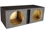 Qpower QBASS12V Empty Woofer Box Dual 12 Qpower QBASS12V Empty Woofer Box Dual 12