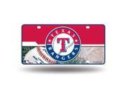 Texas Rangers Metal License Plate Texas Rangers Metal License Plate