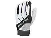 Rawlings BGP1150T B 88 Adult Batting Gloves in Black Size Small
