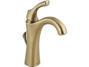 Delta 592 CZ DST Addison Single Hole 1 Handle High Arc Bathroom Faucet in Champa