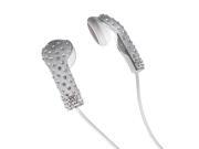 Deos Swarovski Crystal Earphone Covers Gray for iPhone