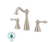 Pfister F 049 M0BK French Country Marielle Lead Free 8 Widespread Bathroom Faucet