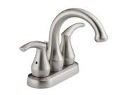 Delta 25715LF SS Andover Centerset Bathroom Sink Faucet in Stainless Steel