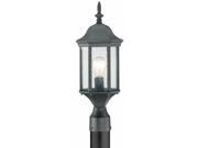 Thomas Lighting SL90507 Hawthorne Outdoor Post Lantern Black