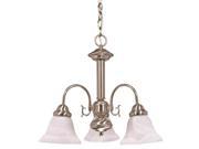 SATCO PRODUCTS 102641 102641 CHANDELIER 3 LT 20W BN