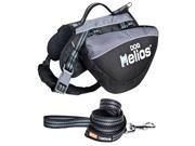 Helios Freestyle 3 in 1 Explorer Convertible Backpack Harness and Leash Black
