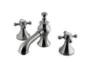 Kingston Brass English Country KS7068BX Widespread Lavatory Faucet with Brass En