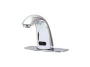 Dyconn Faucet HF1H21 CHR Trinidad Hands Touch Free Motion Sensor Bathroom Faucet