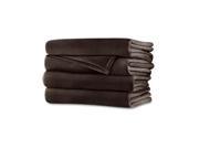 Sunbeam RoyalMink Premium Soft Electric Heated Blanket King Size Walnut