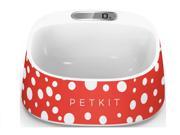 PETKIT FRESH Smart Digital Feeding Pet Bowl Red White One Size