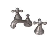 Kingston Brass Royale Two Handle 8 to 16 Widespread Lavatory Faucet with Brass P