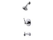 Dyconn Faucet SS311 CHR Pearl Polished Chrome Single Handle Tub and Shower Fauce