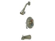 Kingston Brass Royale Single Handle Tub Shower Faucet KB8637FL Satin Nickel