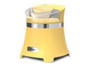 Oster FRSTIC GC0 YLW 1.5 Qt Gel Canister Soft Serve Ice Cream Maker Yellow