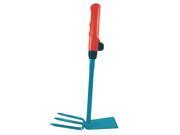 Gardena 33524 Combisystem Straight Blade Metal Hand Hoe with 3 Teeth