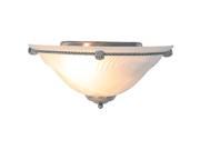 Monument 617073 Torino Lighting Collection 1 Light Sconce Brushed Nickel 61707